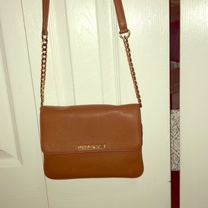 Brown leather Cross body bag